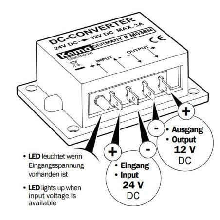 Convertisseur Dc Dc R Ducteur De Tension De V V Pour V Hicules