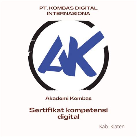 Jual Sertifikat Kombas Digital Shopee Indonesia