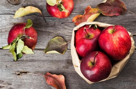 Premium Photo Apples In Paper Package