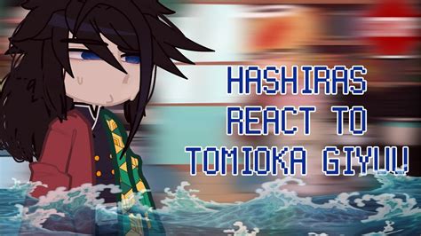 Hashira React To Giyuu Tomioka KNY Demon Slayer Warning At The