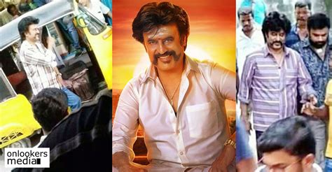 Here's Rajinikanth in a new look from the sets of Petta