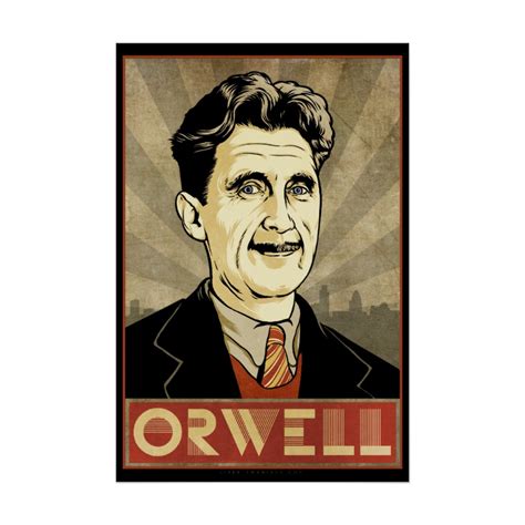 George Orwell Poster - Liberty Maniacs