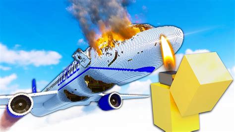 Causing A Plane Crash From A Lighter Teardown Mods Gameplay Youtube