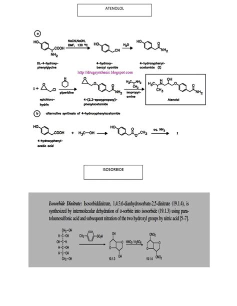 Synthesis of drugs | PDF