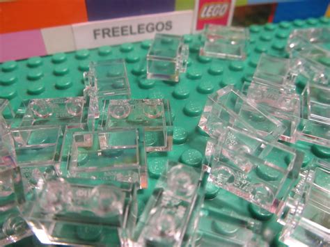 Lego Bricks 1x2 Transparent Clear 1 X 2 20 Pieces New Ebay