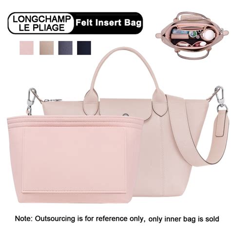 Fits For Longchamp Le Pliage Long Handle Short Handle Crossbody Felt