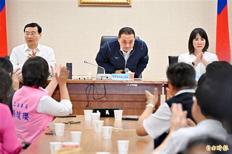 拜會立院國民黨團》民調落後 侯友宜：歹勢 讓大家憂心了 政治 自由時報電子報