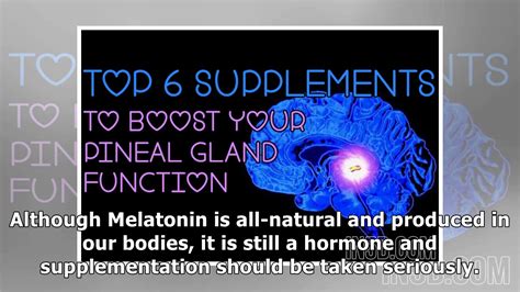 Top 8 Supplements To Boost Your Pineal Gland Function Youtube