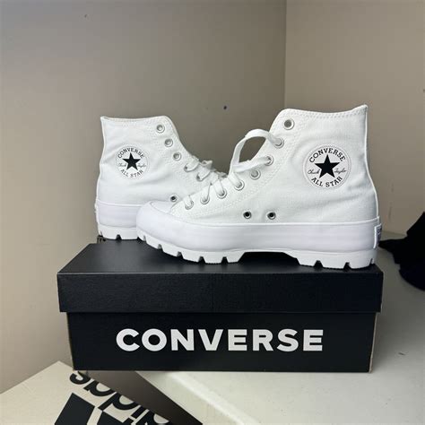 Converse Lugged Hi Platform Womens 8 5 Sneaker Canvas Shoes High Top