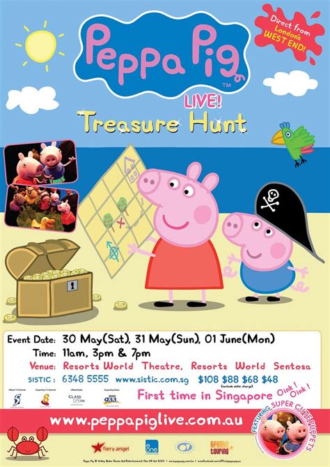 Peppa Pig Live Treasure Hunt #Giveaway