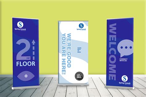 Pull Up Banners Spring Consult