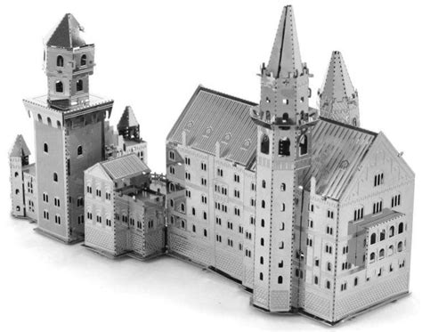 Puzzle Castello Di Neuschwanstein In Metallo 3D Puzzle Mania It