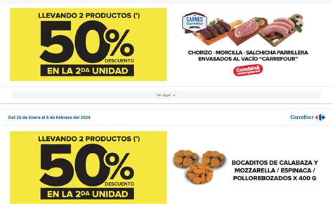 Ofertas Carrefour Ahorro Gigante Del De Enero Al De Febrero