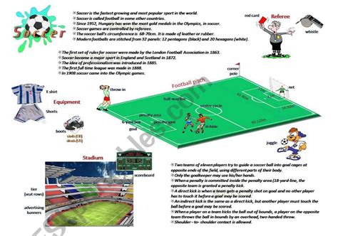 Football Worksheet ESL Worksheet By Xiles31