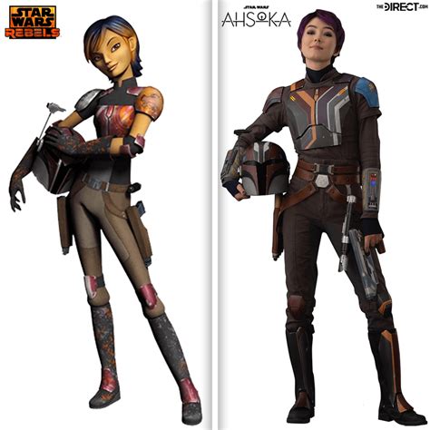 Ahsoka First Full Body Looks At Sabine And Hera Syndulla In Live Action