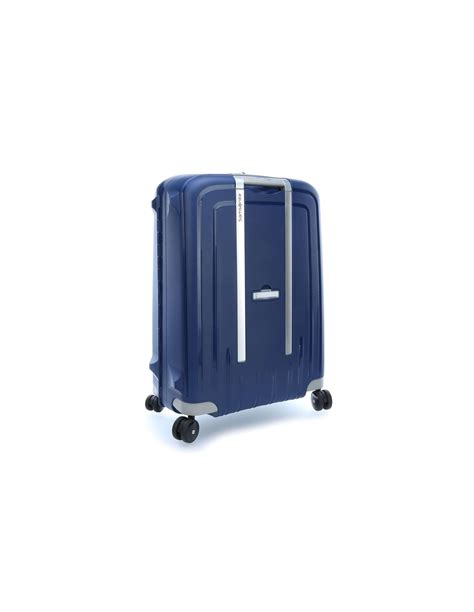 Maleta Mediana 69 Cm TSA S Cure Spinner 4R Samsonite Azul