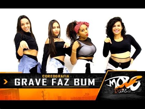 Grave Faz Bum MC WM E MC Lan Coreografia Move Dance Brasil YouTube