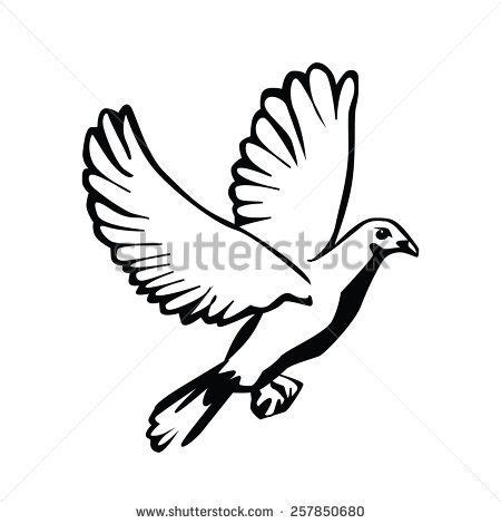 Vector Pigeon Symbol Creative Graphic Logo Stock Vector Royalty Free