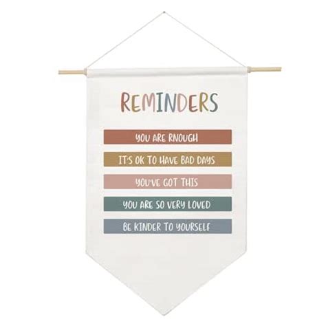 Amazon Positive Affirmations Poster Mental Health Reminders Wall