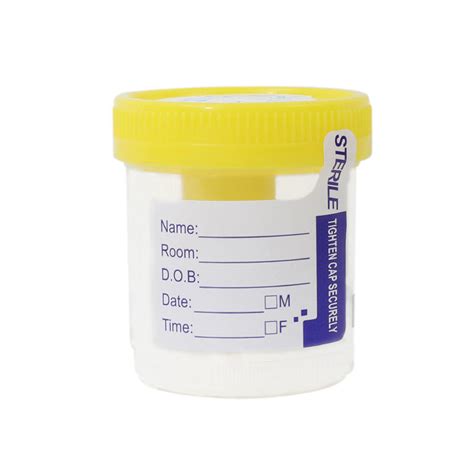 Disposable Ml Sterile Urine Cup Sterile Specimen Urine Containers