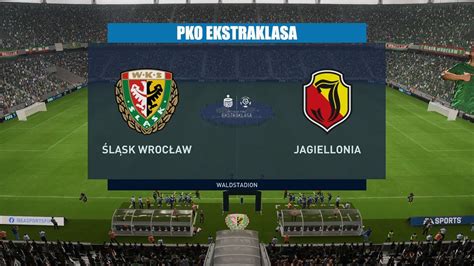 FIFA 23 Ekstraklasa 2023 2024 Śląsk Wrocław Jagiellonia YouTube