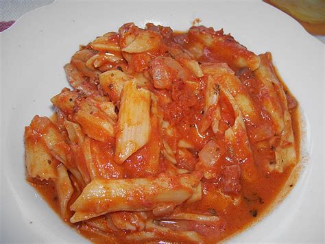 Penne Al Arrabiata Von Ronomu Chefkoch De