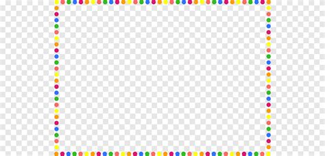 Polka Dot Dot Border S Text Rectangle Png Pngegg