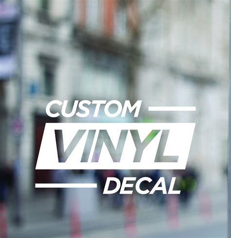 Custom Vinyl Cut Logo Logo Decals Business Logos Decal - Etsy