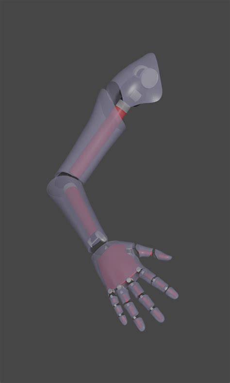 3D model animated Robotic Arm android | CGTrader