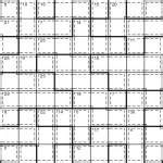 Toroidal Killer Toroidal Jigsaw Sudoku Dr Gareth Moore