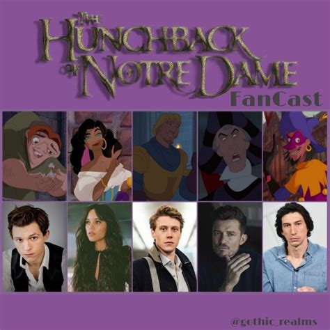 The Hunchback Of Notre Dame Live Action Fancast George Mackay Jenna