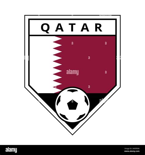 Qatar football badge Cut Out Stock Images & Pictures - Alamy