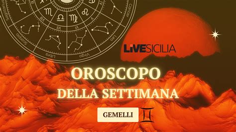 Oroscopo Gemelli Settimana Dal 16 Al 22 Settembre 2024