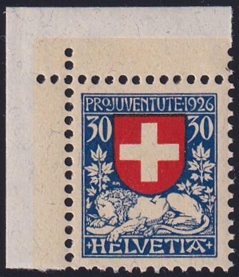 Schweiz Pro Juventute 1926 Pf Nr 40 2 02 Postfrisch Briefmarken