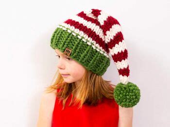 Knitting Patterns Galore Christmas Elf Stocking Cap