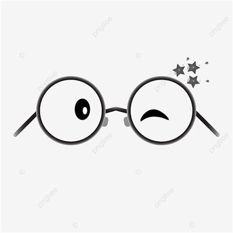 Eye Glasses Vector Design Images Nobita Glasses With Cute Eyes Vector