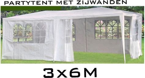 Partytent Xxl Partytent Tent Partytent Met Zijwanden X M Wit