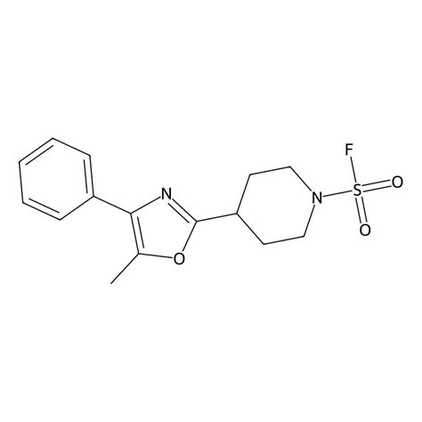 Buy 4 5 Methyl 4 Phenyl 1 3 Oxazol 2 Yl Piperidine 1 Sulfonyl Fluoride