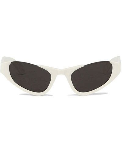 White Alaïa Sunglasses For Women Lyst