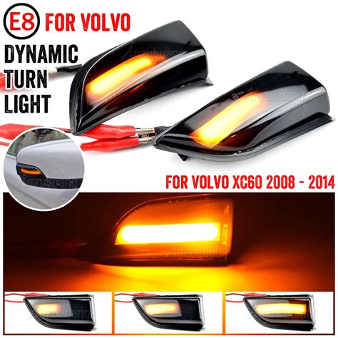 Pcs Led Dynamic Turn Signal Light For Volvo Xc Car Side