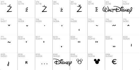 Download Free New Waltograph Regular Font New Walt Disneyttf