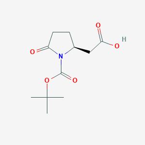 S Boc Oxo Pyrrolidin Yl Acetic Acid S Smolecule