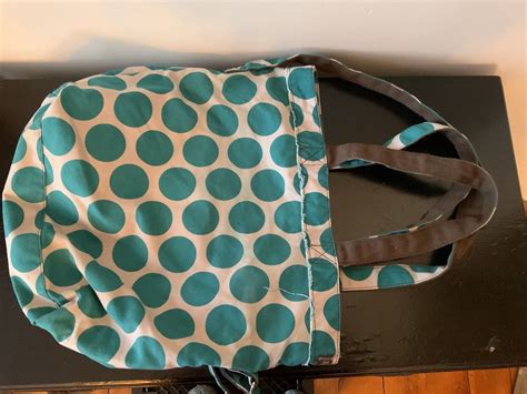 Thirty One 31 Retro Metro Fold Over Tote Bag EBay