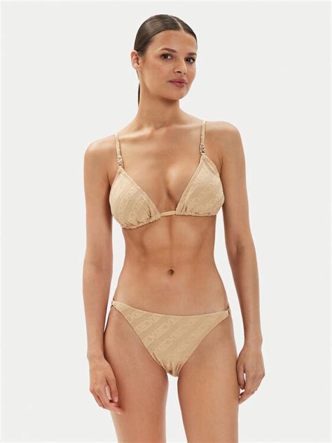 MICHAEL Michael Kors Góra od bikini MM13094 Beżowy Modivo pl