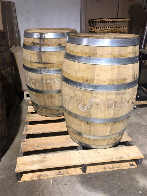 Used Whiskey Bourbon And Wine Barrels Full Size 53 Gallon Red Head