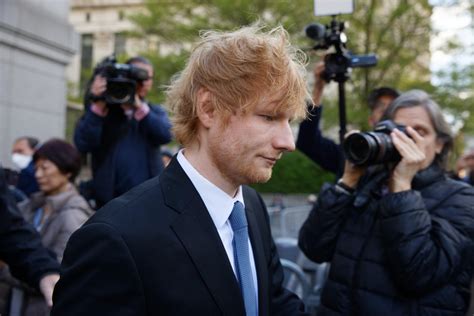 Ed Sheeran So Upset To Miss Grandmas Funeral For Copyright Trial