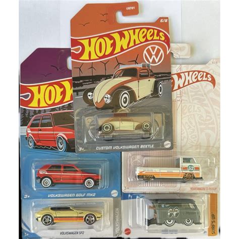 Carrinho Hot Wheels VolksWagen Carros ESCOLHA Sua Miniatura Zamac Kool