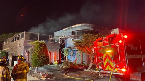 Cambria House Fire Injures Person Displaces Residents Cal Coast Times