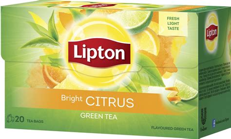 K P Lipton Green Tea Bright Citrus Tep Sar P Delitea Se