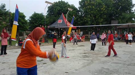 Volley Ball Antar Rt Di Rw Youtube